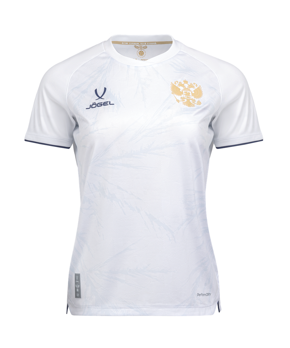 Футболка игровая женская JOGEL NATIONAL PerFormDRY Away Jersey W, белый