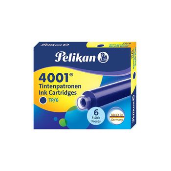 Картридж Pelikan INK 4001 TP/6 Royal Blue 6шт (301176)