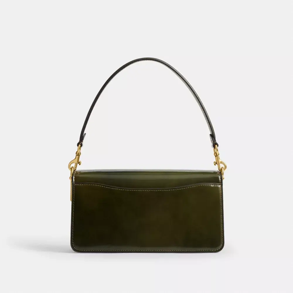 COACH СУМКА ЧЕРЕЗ ПЛЕЧО TABBY 26, ОЛИВКОВЫЙ