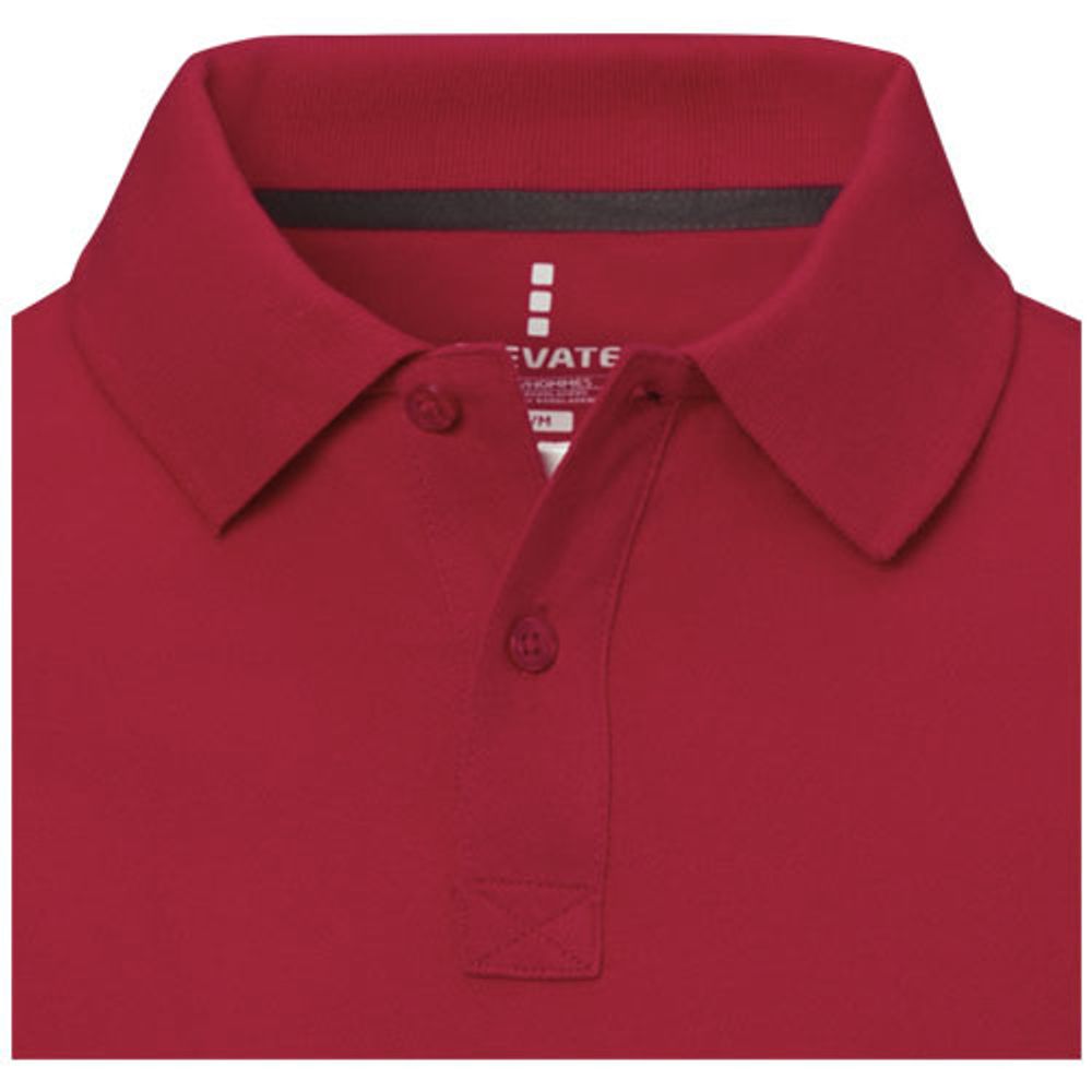 Calgary мужская футболка-поло с коротким рукавом