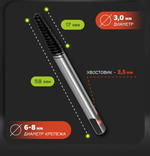 Набор экстракторов квадратный, 5 шт, хром-ван. сталь