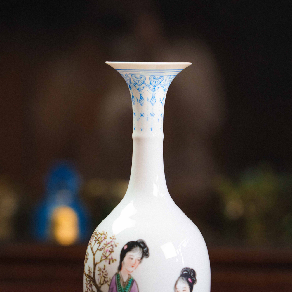 Ваза «Дамы у цветущего дерева»