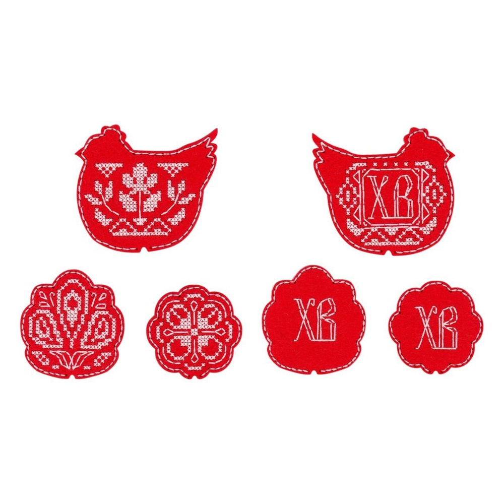 Наборы для вышивания «Пасхальные топперы»