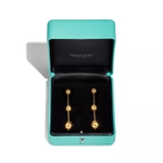 Серьги из жёлтого золота 18k,Tiffany 💠Hard Wear Triple drop