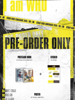 Альбом Stray Kids - I am WHO 2nd Mini Album RANDOM Version
