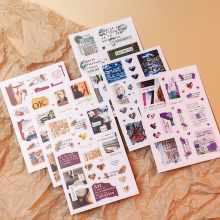Набор стикеров "Коллажи" 🖇