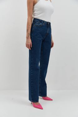 Джинсы женские Miracle Apparel 2255 Straight Dark Blue