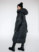 Пуховик ko-ko-ko зимний женский черный
