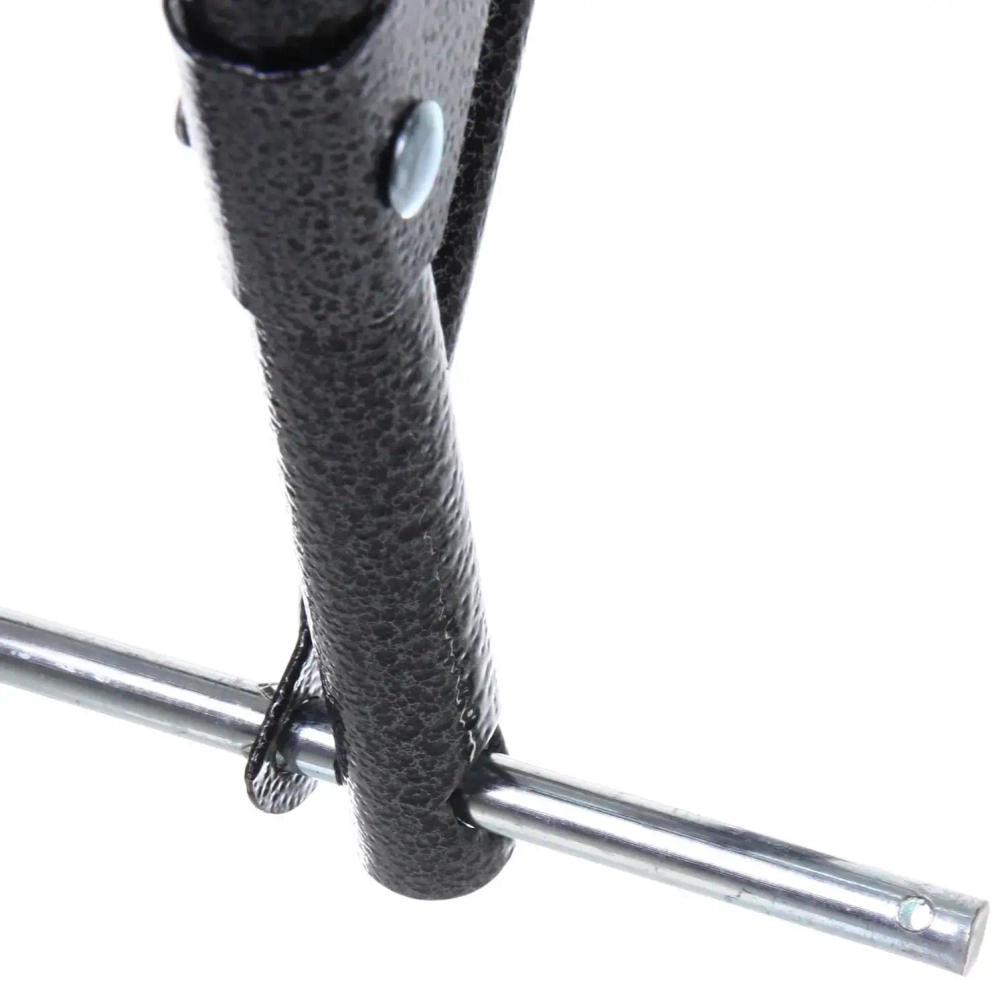 Тележка хозяйственная с сумкой (93*33*26см, колеса 14 см, грузоподъемность до 25 кг) черная SYD-007