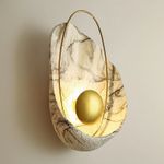 Настенный светильник Pearl white