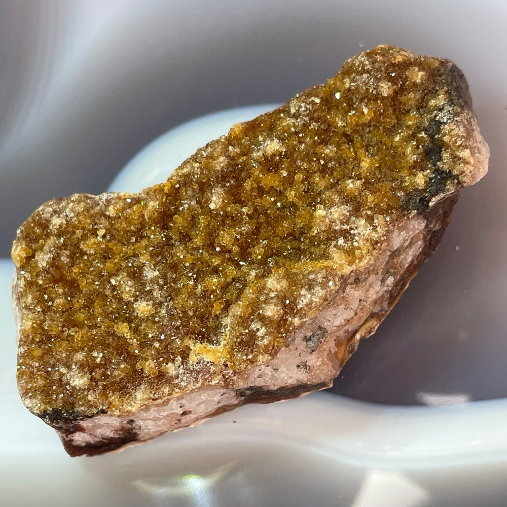 29298 *Цитрин друза 65мм