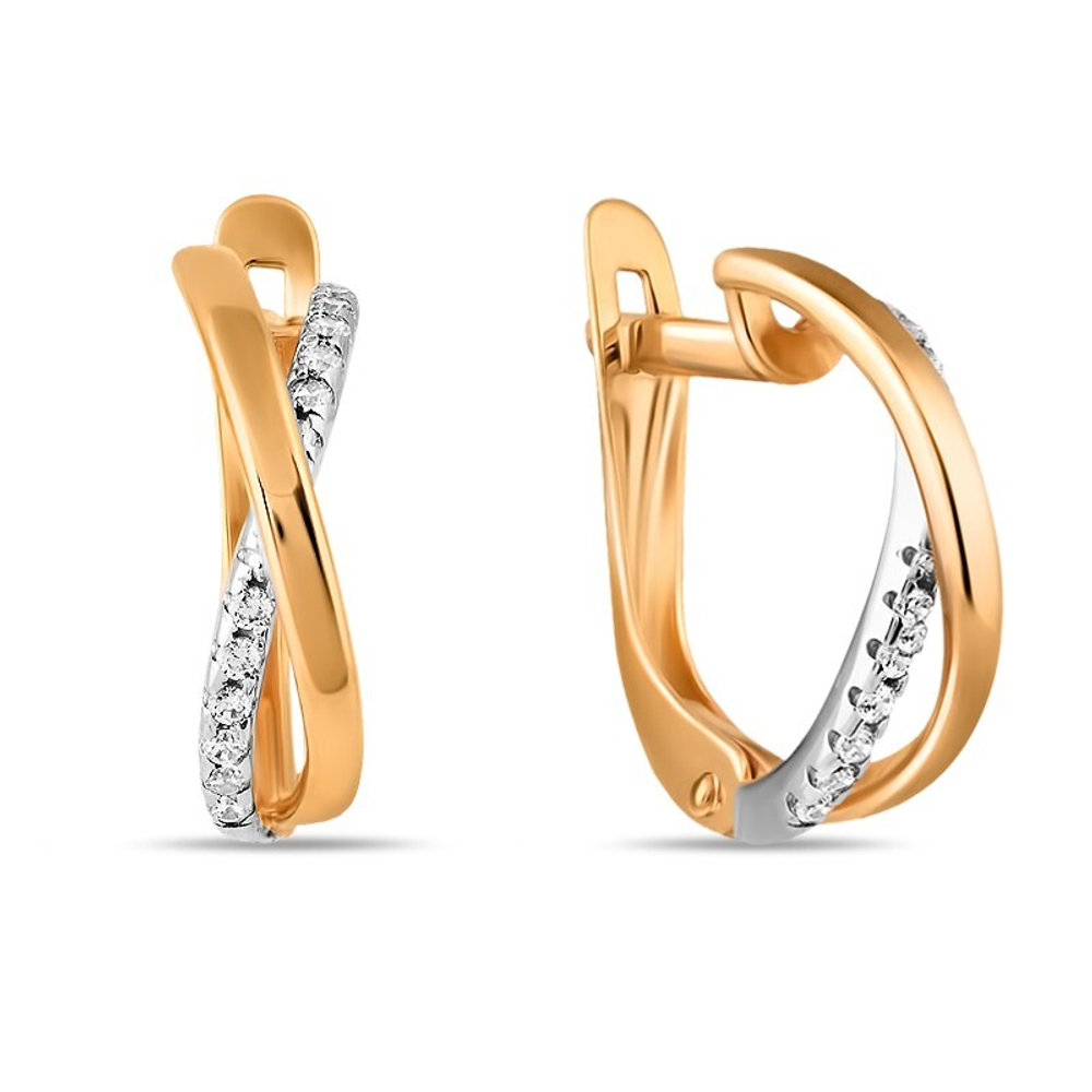 Серьги из золота 585 пробы
