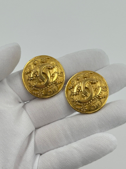 Клипсы Виноград Chanel