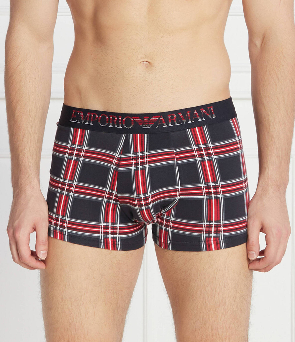 Трусики-боксеры 2шт. Emporio Armani - темно-синий(111210 3F594)