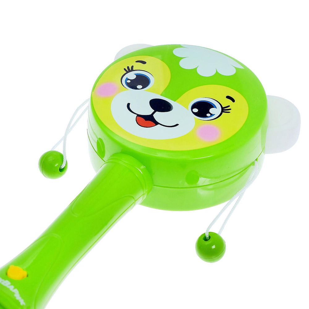 Музыкальная погремушка-барабанчик/Букстар/КН. №2(2)