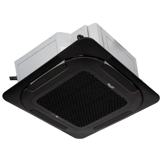 Комплект SHUFT SFLC_C-36HN1_V2_BL полупромышленной сплит-системы, кассетного типа (черная панель)