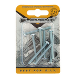 ВИНТ Д/КРЕПЛЕНИЯ РУЧКИ ELEMENT ОЦИНК М4Х40ММ 8ШТ 11137