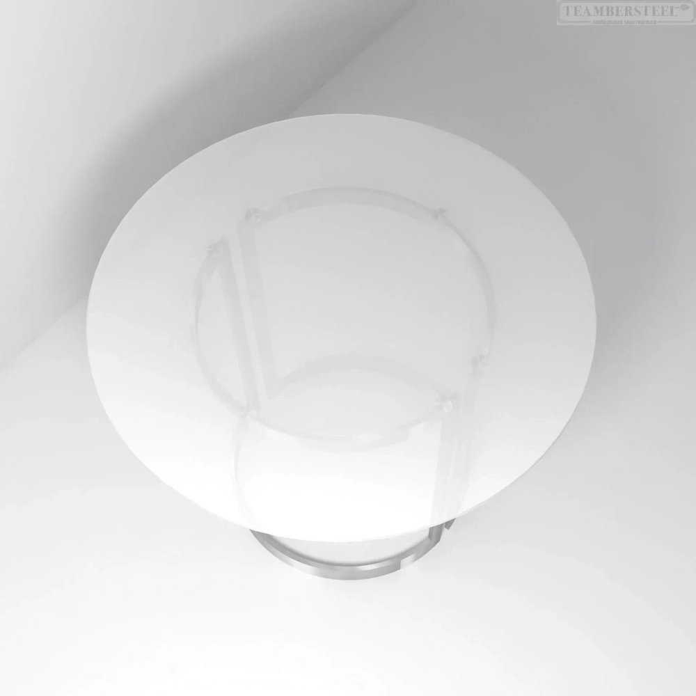 Стол стеклянный круглый MOON