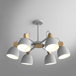 Люстра На Штанге Rolla 6 Gray By Imperiumloft