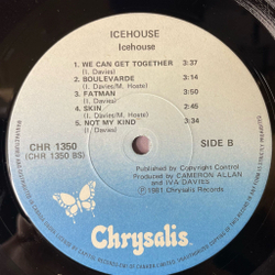 Винтажная виниловая пластинка LP Icehouse (Canada 1981)