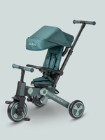 Трехколесный велосипед Micro с родительской ручкой, синий