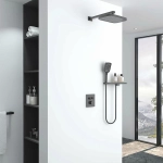 Душевая система Vincea Inspire VSFW-321MT1RGM вороненая сталь