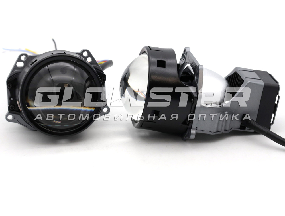 Билед модули Aozoom K7 Dragon Knight (4 поколение) 2025 3.0 дюйма, 2 чипа, 5500K, 12V, 55W/82W, крепление 3R (комплект, 2шт)