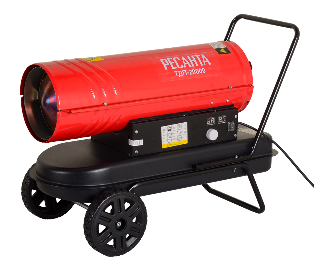 Тепловая пушка дизельная РЕСАНТА ТДП-20000 прямого нагрева / 20 кВт