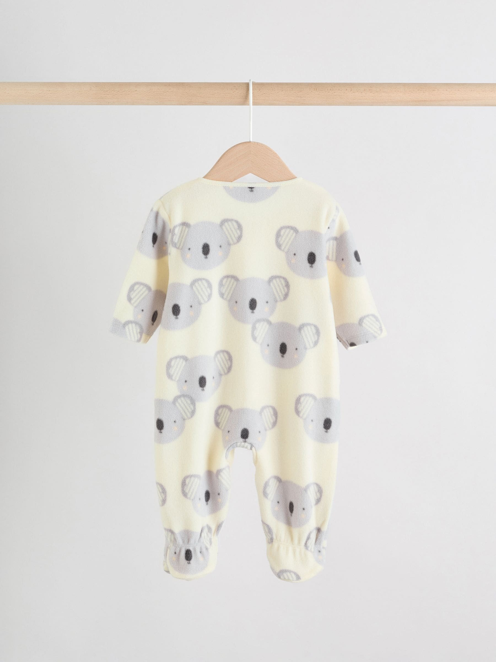 Комбинезон / Слип для малышей Next AW3-065, 2 шт., Серый, Светло-желтый