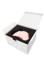 Телесный реалистичный мастурбатор-полуторс с 2 любовными входами (Цвет: телесный)