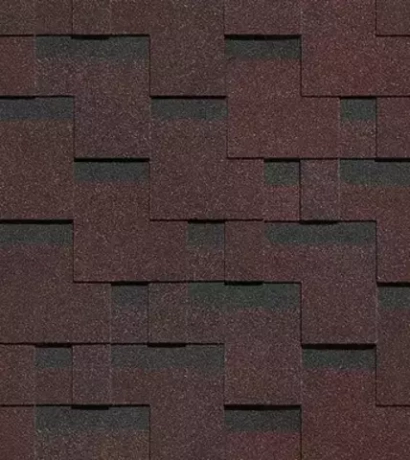 Гибкая черепица Docke PREMIUM Двухслойная "Генуя" Какао 3м2