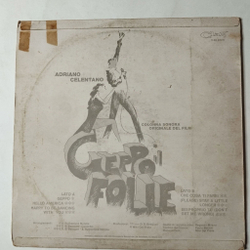 Винтажная виниловая пластинка LP Adriano Celentano Geppo Il Folle (Italy 1978) Hello America
