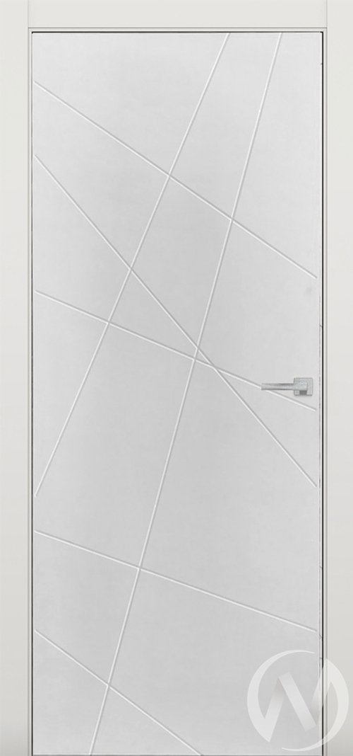 Дверь ЭКШ Тип Тоскана-1; 90; глухая; эмалит белый