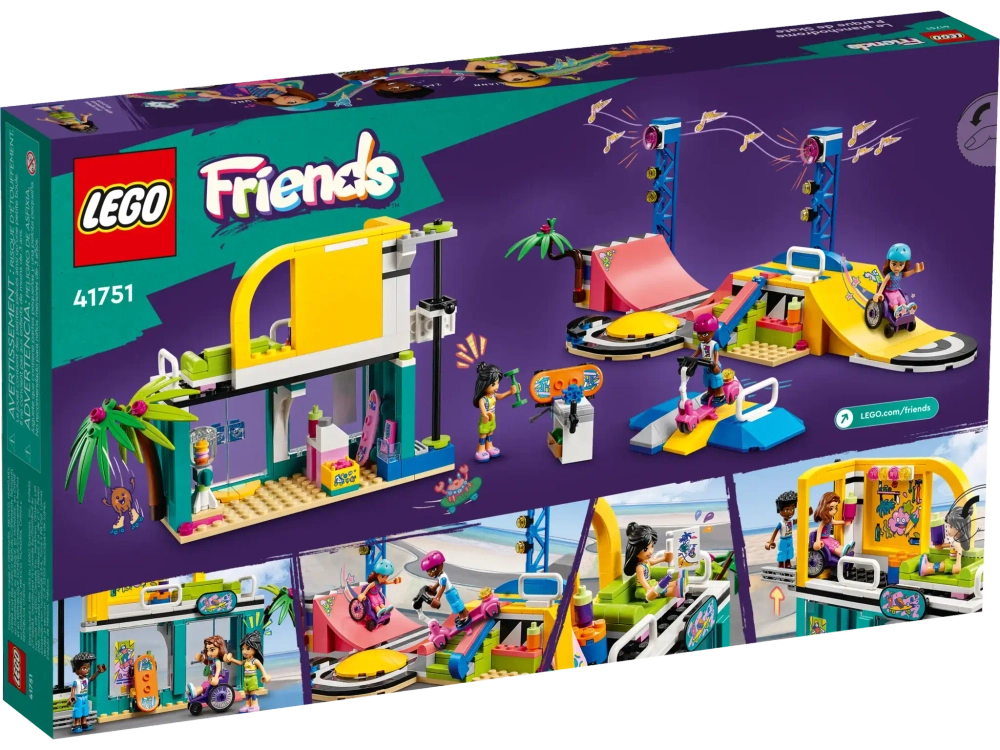 Конструктор LEGO Friends 41751 Скейт-парк
