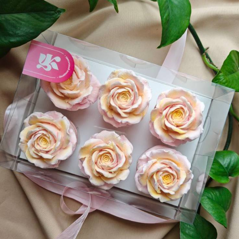 Набор “Зефирные горшочки с яблоком и корицей” — 6 штук лёгкого удовольствия