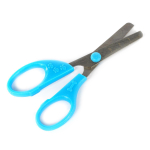 Ножницы детские, для левши, 13 см, с линейкой, 3 цвета микс