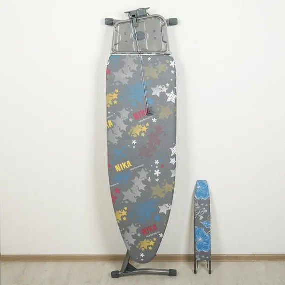 Доска гладильная Nika «Ника 11 тефлон», 122×40 см, регулируемая высота до 100 см, рисунок МИКС