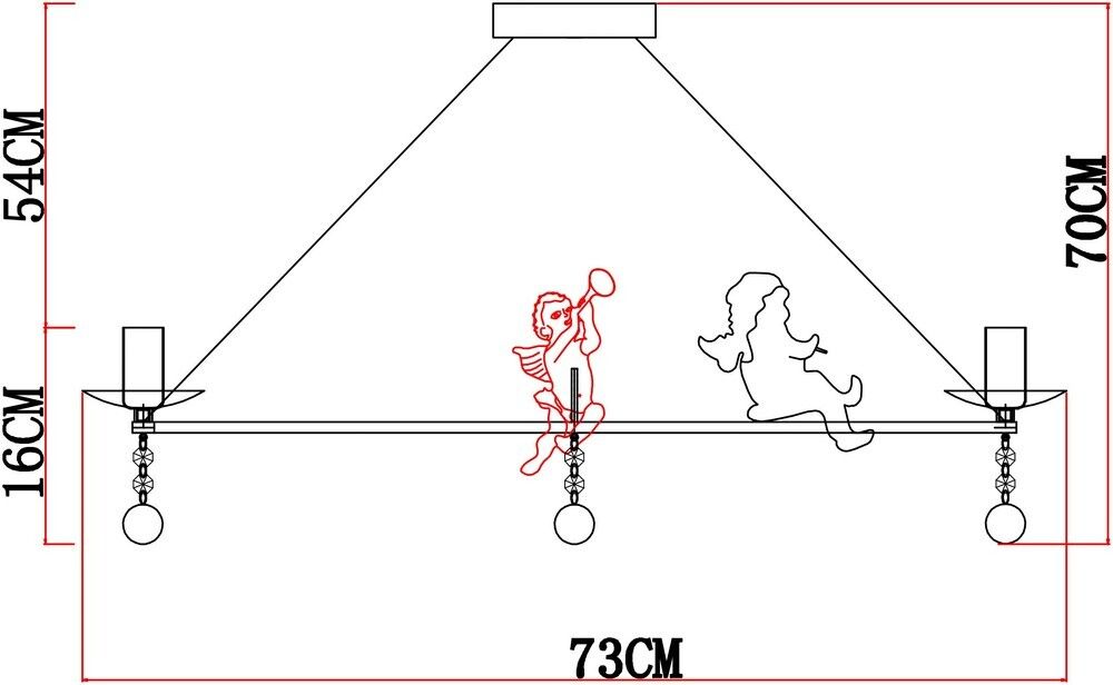 Подвесная люстра Arte Lamp