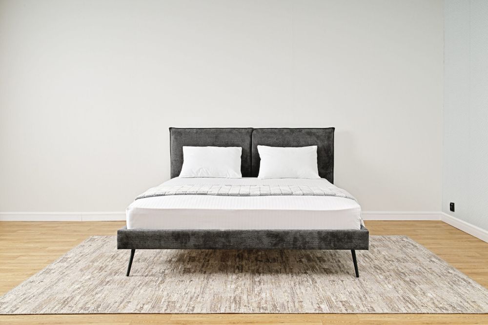 Кровать Сильвия 1,6 (Графит), ДСВ-Мебель