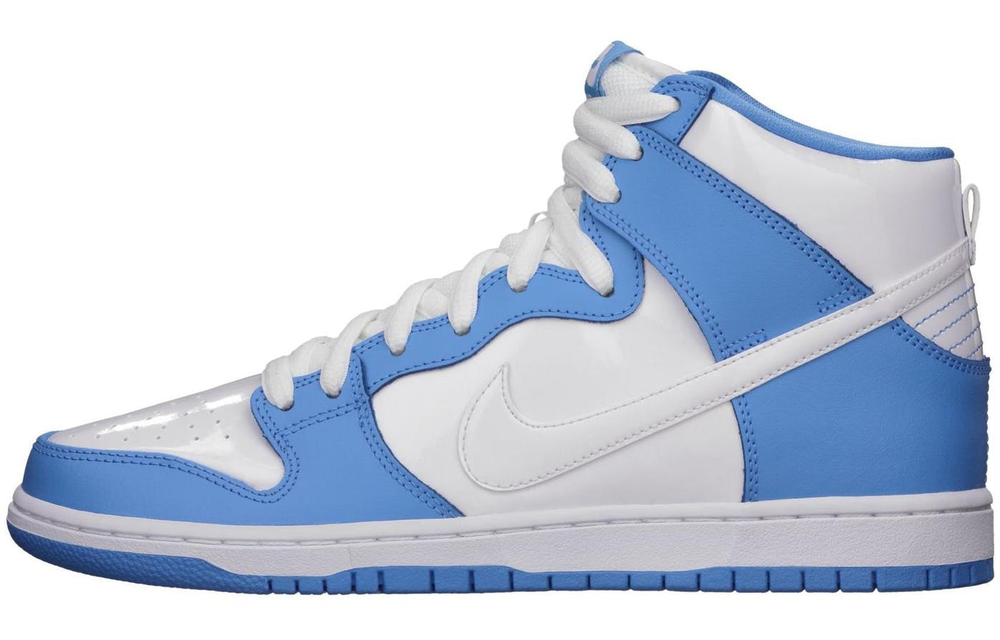 Nike Dunk SB Rivalry high-top sneakers men's blue and white