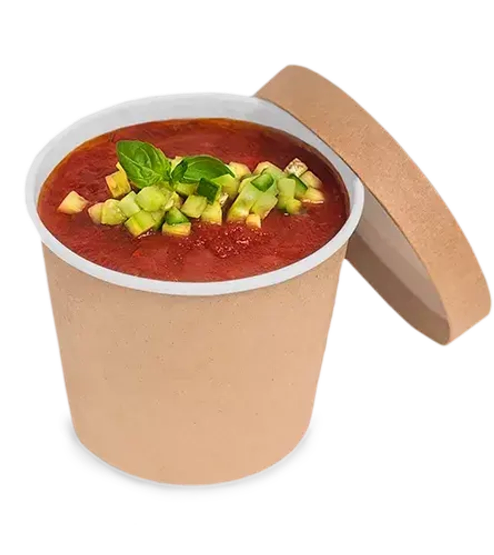 Контейнер круглый OSQ Round Bowl 400мл, 450шт/кор