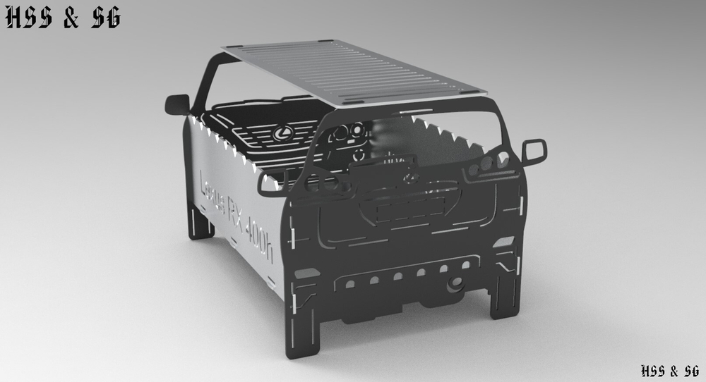 HSS&SG Макет мангал Lexus Rx