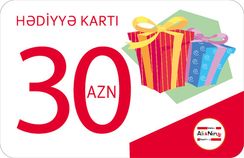 Hədiyyə kartı 30 AZN