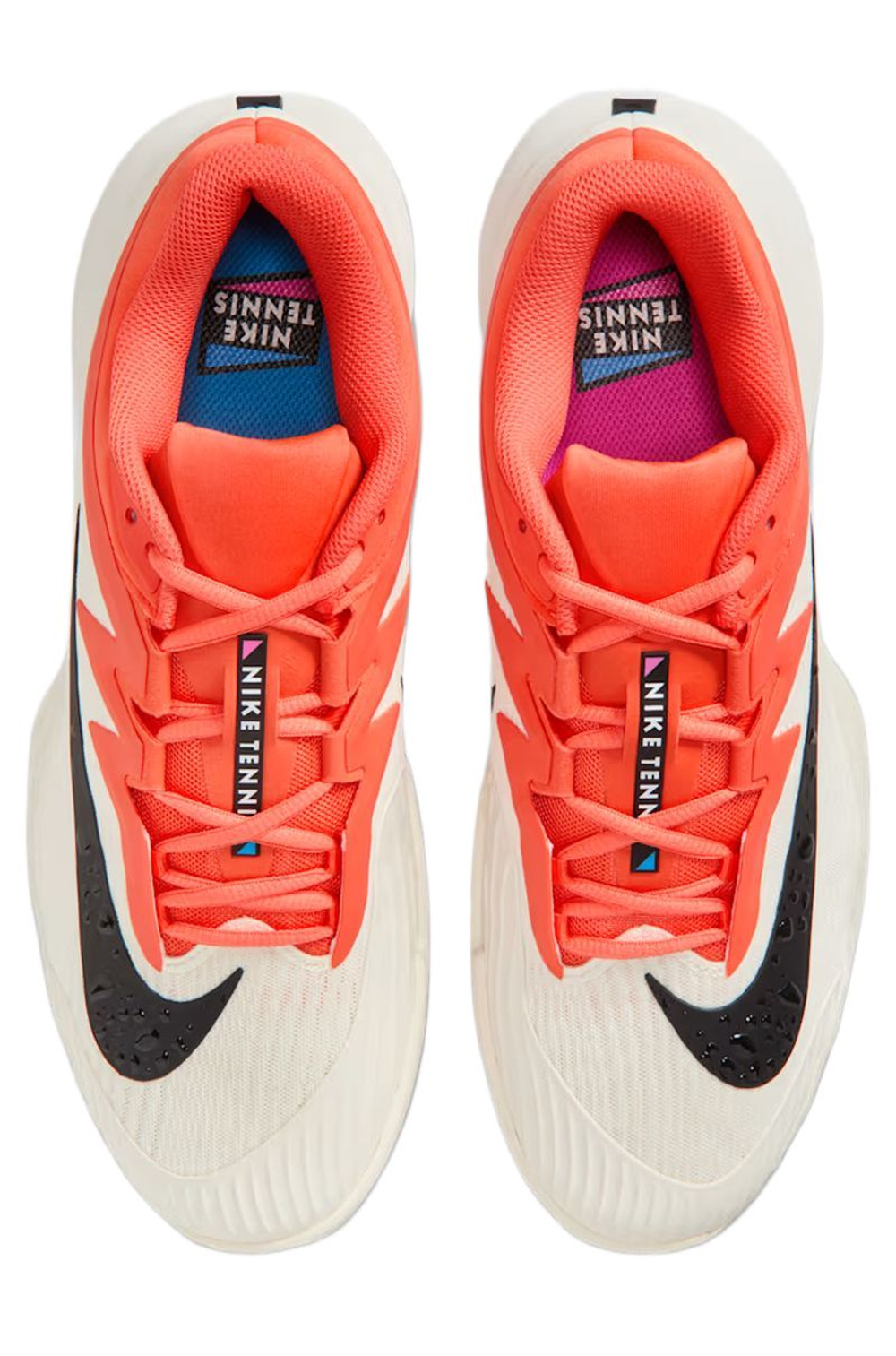 Мужские кроссовки теннисные Nike Zoom Vapor Pro 3 Premium - sail/turf orange/blue ribbon heather/black