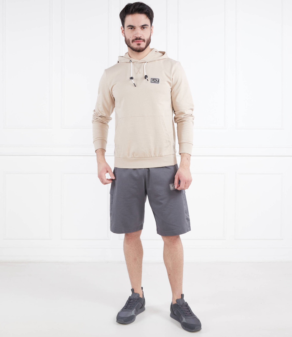 Худи EA7 - бежевый(3RPM24 PJ05Z)