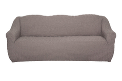 Чехол Модерн на 3-х местный диван, цвет Капучино