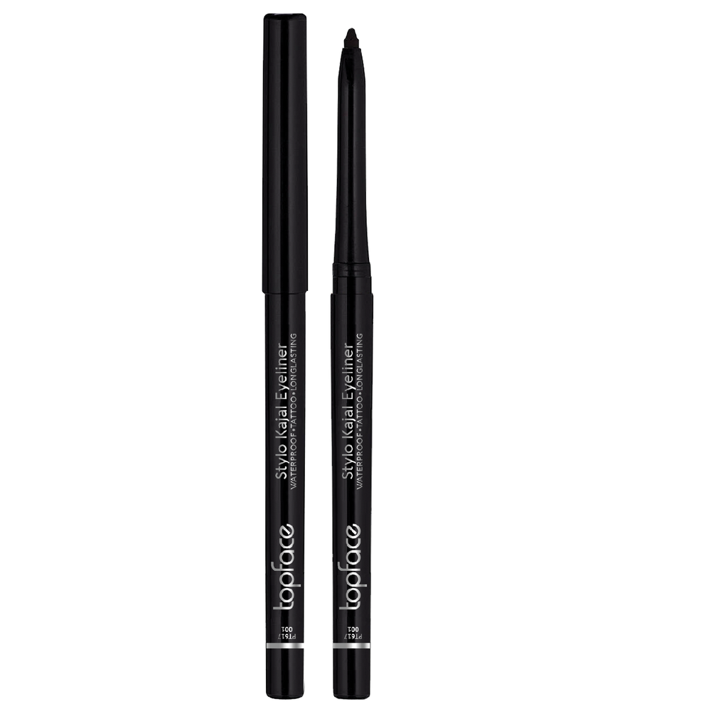 Лайнер для глаз Stylo Kajal Eyeliner Topface  черный PT617