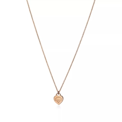 Подвеска из розового золота 18k, Tiffany💠 mini.  Exclusive.