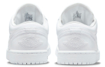Кроссовки Jordan Air Jordan 1 Low "Triple White" (Женская размерная сетка)