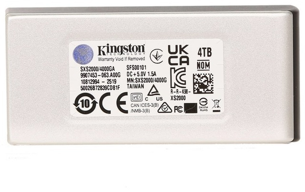 Внешний накопитель Kingston SXS2000/4000GA 4000 Гб